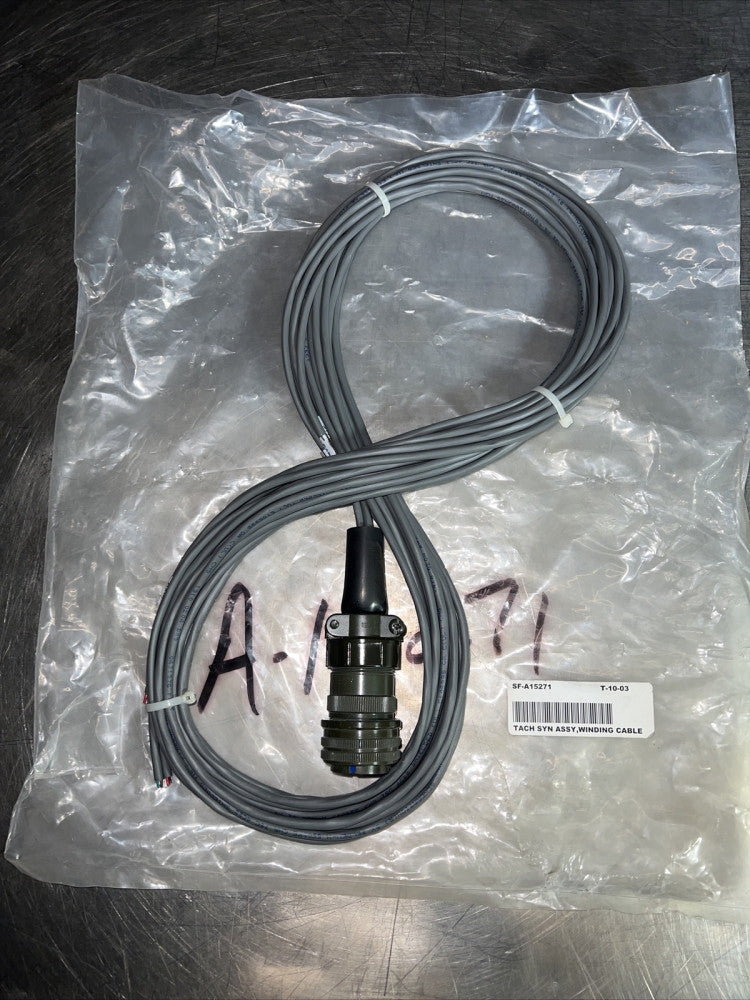 AEROTECH SF-A15271 Tach Syn Assy, Winding Cable Nos Surplus