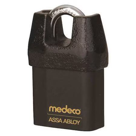 Medeco 5452500-T-26-Dl-S Padlock, Keyed Different, Partially Hidden Shackle,