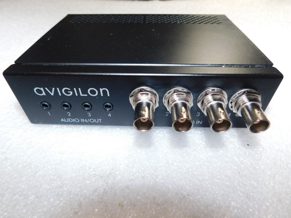 Avigilon ENC-4P-H264 4-PORT Video Encoder W/AUDIO TO IP POE 12/24V