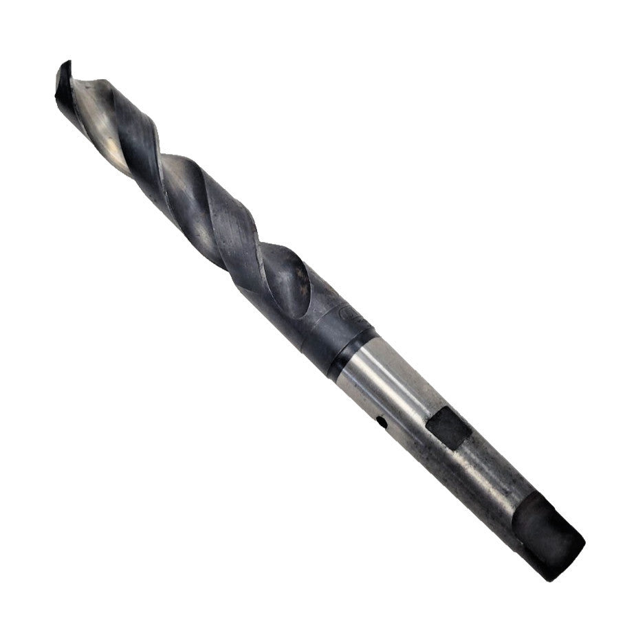 UTD, #3 MORSE 2 SPIRAL FLUTE 1.007" DRILL BIT 860, COOLANT THROUGH, OAL 11"