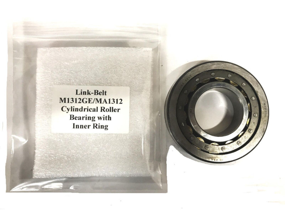 Link-Belt Cylindrical Roller Bearing with Inner Ring M1312GE/MA1312 NOS