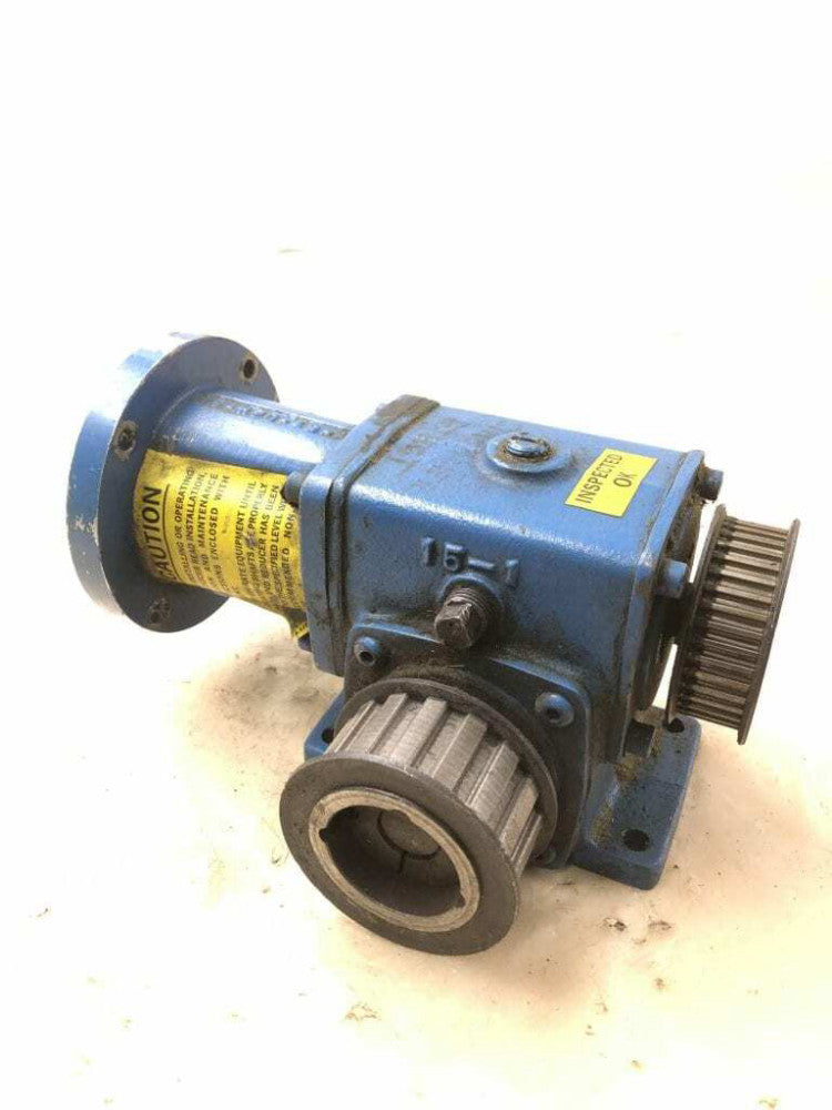 Textron HH015A905-5-15 Right Angle Speed Reducer 15:1 3000RPM