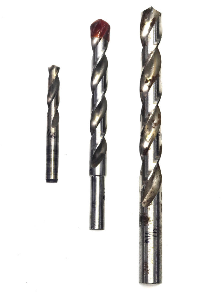 HSS DRILL BITS (LOT OF 3) (1) 5/16" (1) 7/16" (1) 9/16"