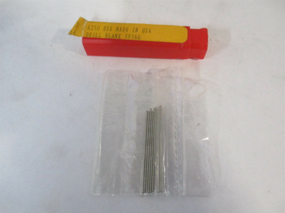 Dormer (19166) 0283 A250 #66 High Speed Steel Drill Blanks - Lot of 10