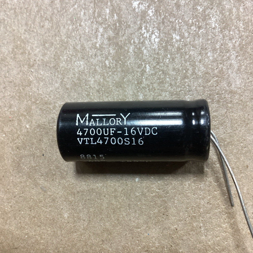 Mallory 4700UF 16VDC VTL 4700S16 Lot Of 9 G73