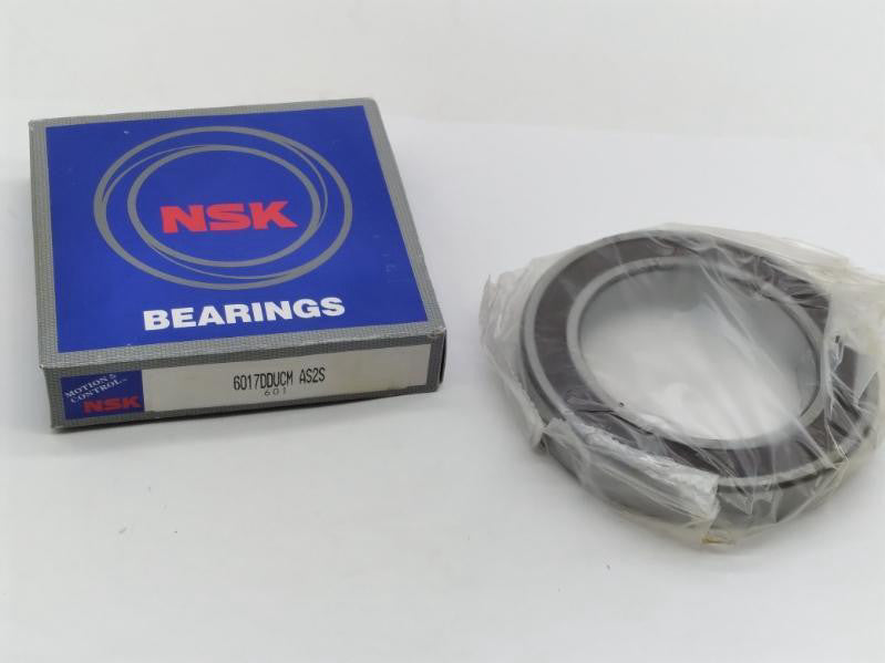 NEW NSK 6017DDUCM AS2S Rubber Sealed Radial Ball Bearing