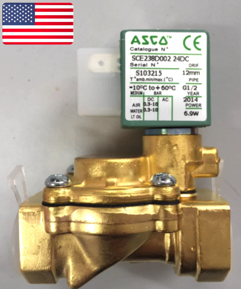 One Brand New ASCO SCE238D002 Solenoid Valve 24VDC - US Stock
