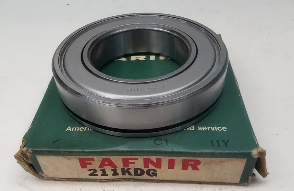 Fafnir 211KDG-C1 Ball Bearing Deep Groove 55X100X21mm Single Shielded