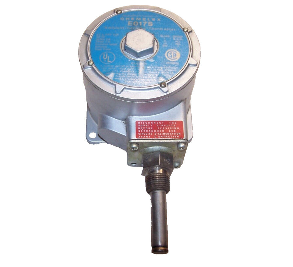 NEW BARKSDALE CHEMELEX AMBIENT SENSING THERMOSTAT 22 AMP 480 VAC E017S