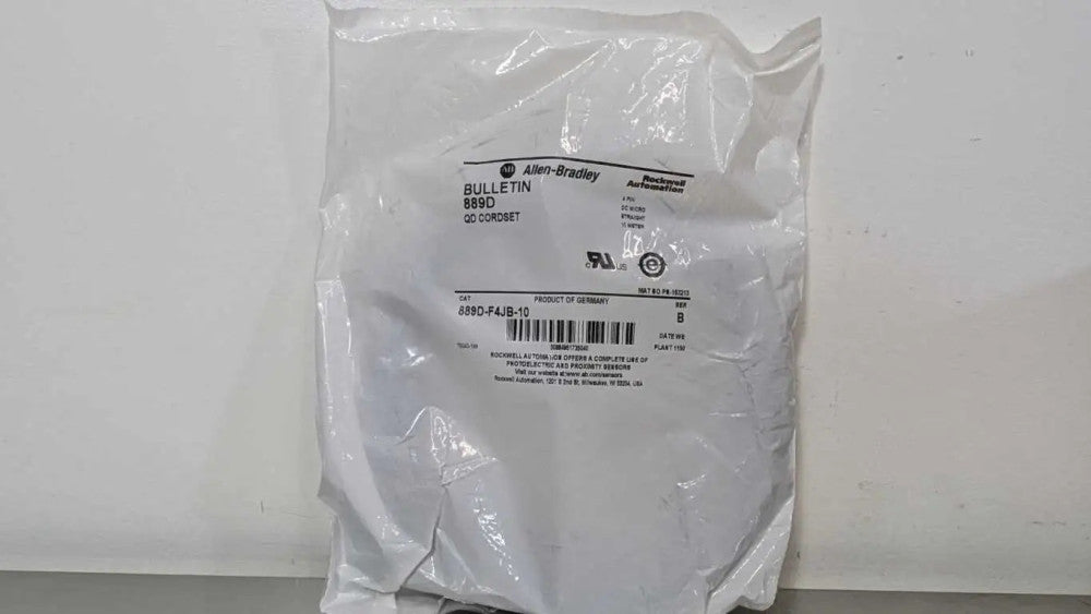 Allen-Bradley 889D-F4JB-10 QD Cordset PN-153213 Ser B 4-Pin 10m DC Micro Straigh