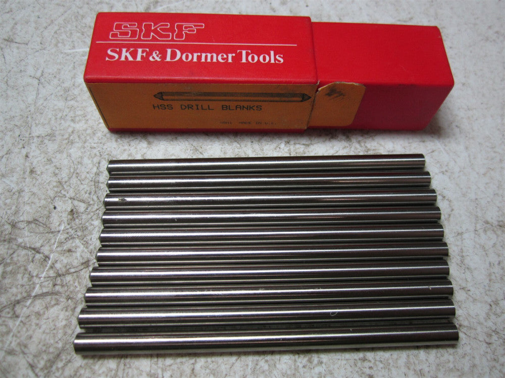 SKF & Dormer A250 4 G High Speed Steel Drill Blanks - Pack of 10