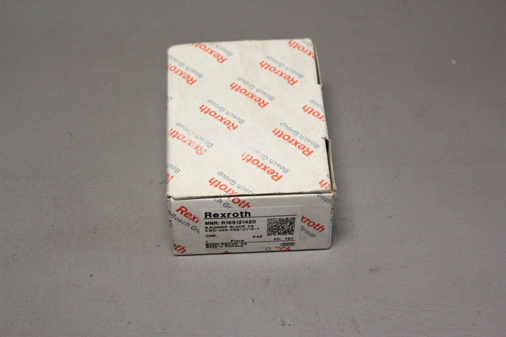 NEW REXROTH RUNNER BLOCK KWD-025-FNS-C1-N-1 R165121420