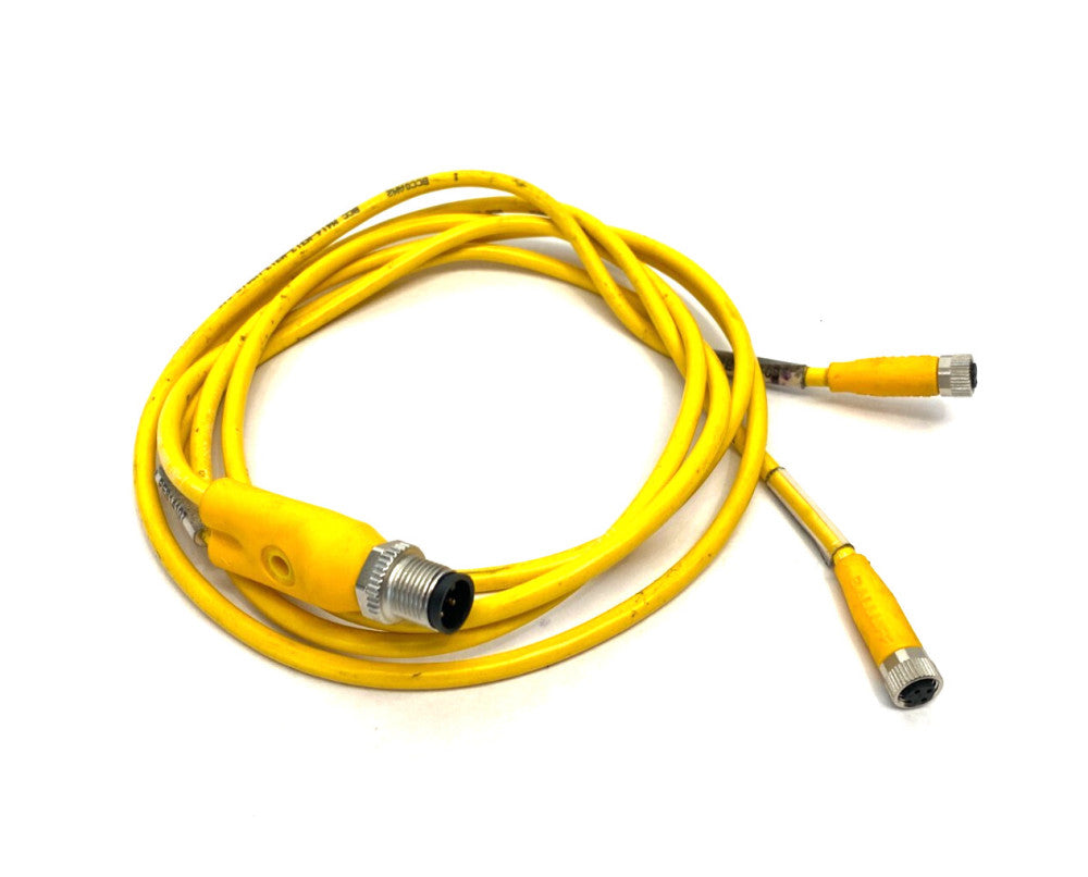 Balluff BCC0AM2 Y-Splitter Connection Cable A-Coded BCC M414-M313-M313-U2012-010