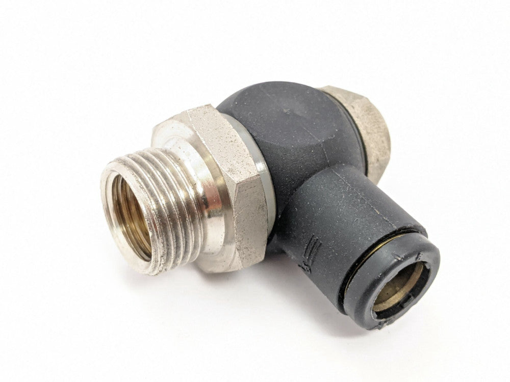 Legris Knobless Flow Control 1/4” NPT Male, 5/16” Push-to-Connect