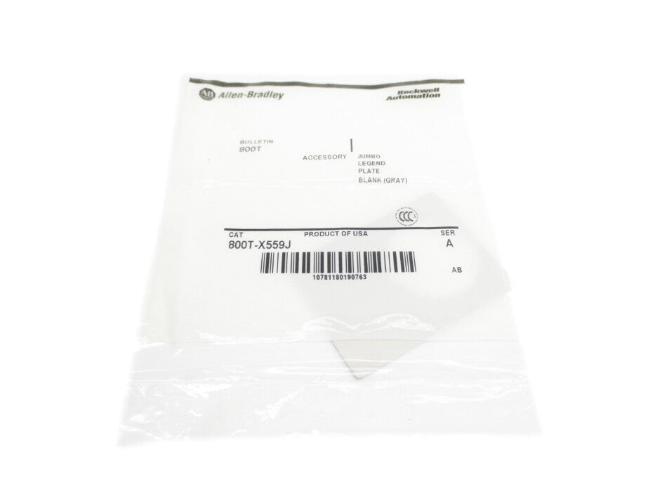 ALLEN BRADLEY 800T-X559J SER. A NSMP