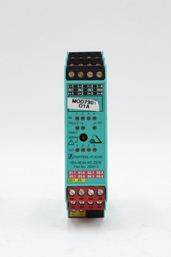 Pepperl + Fuchs VBA-4E4A-KE-ZE/R AS-Interface Sensor/Actuator Module