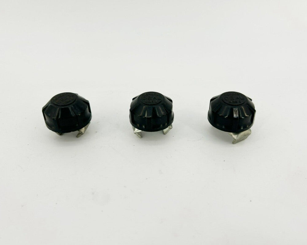 Lot of 3 New Ideal 32-002 Size 2 Fuse Clamps, 0-30 A 600VAC, 35-60 A 250VAC