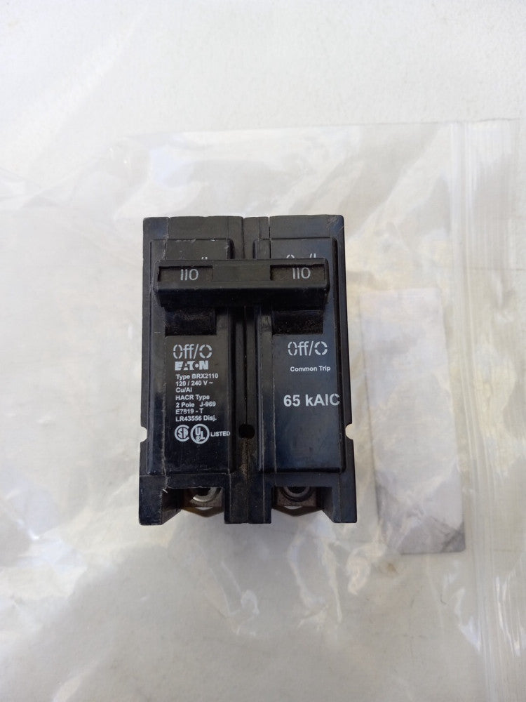 Eaton BRX2110 Arc Fault BR 2P 110A 240V 50/60Hz Breaker