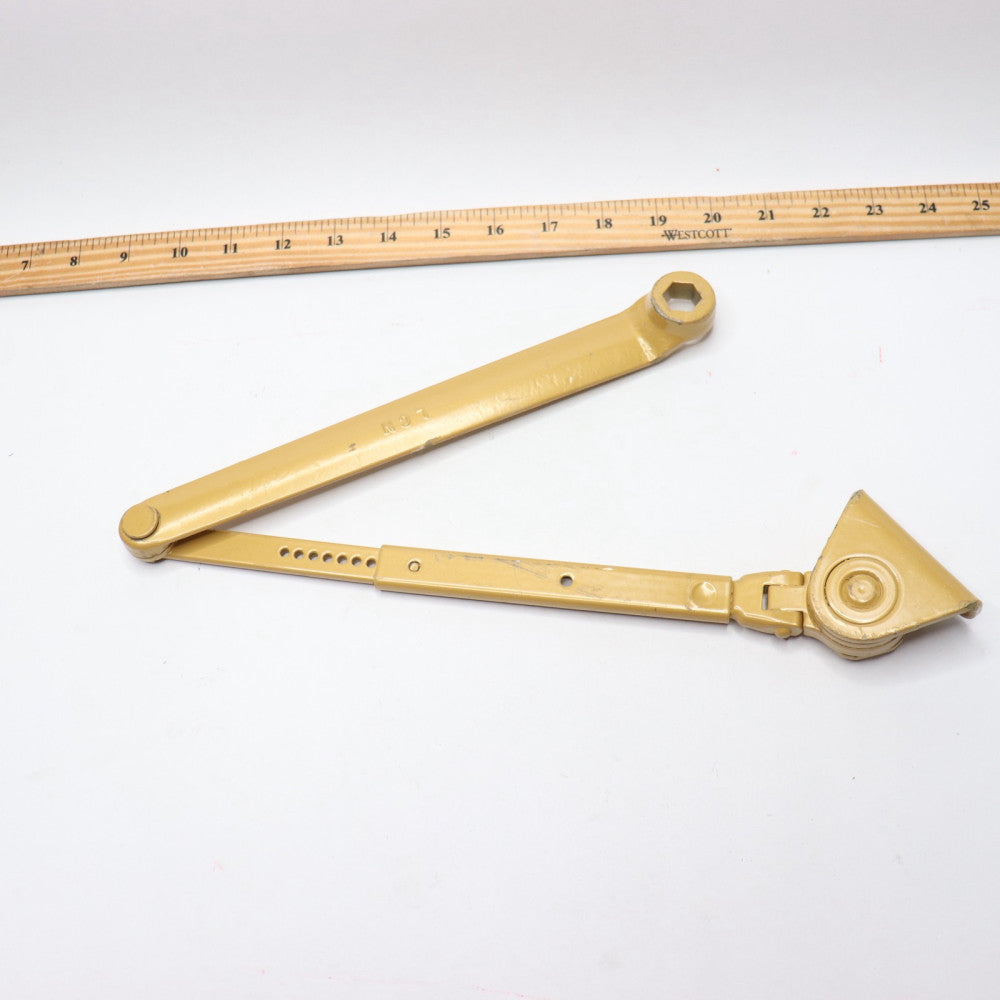 Door Closer Arms Forged Steel Arm Satin Brass
