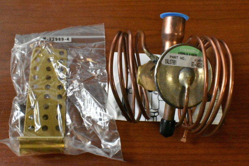 Emerson VAL07991 Thermo Thermal Expansion Valve 5/16" x 5/8", 1.5 Ton