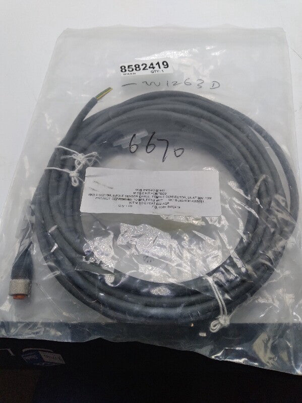 NEW Lumberg RKT 8-282/10 M Motor Power Cable 10M