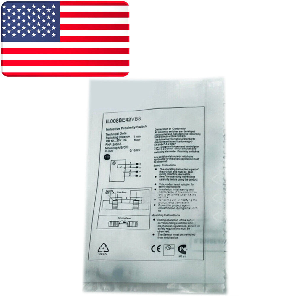 1PC NEW WENGLOR IL008BE42VB8 Proximity Switch Sensor US Stock