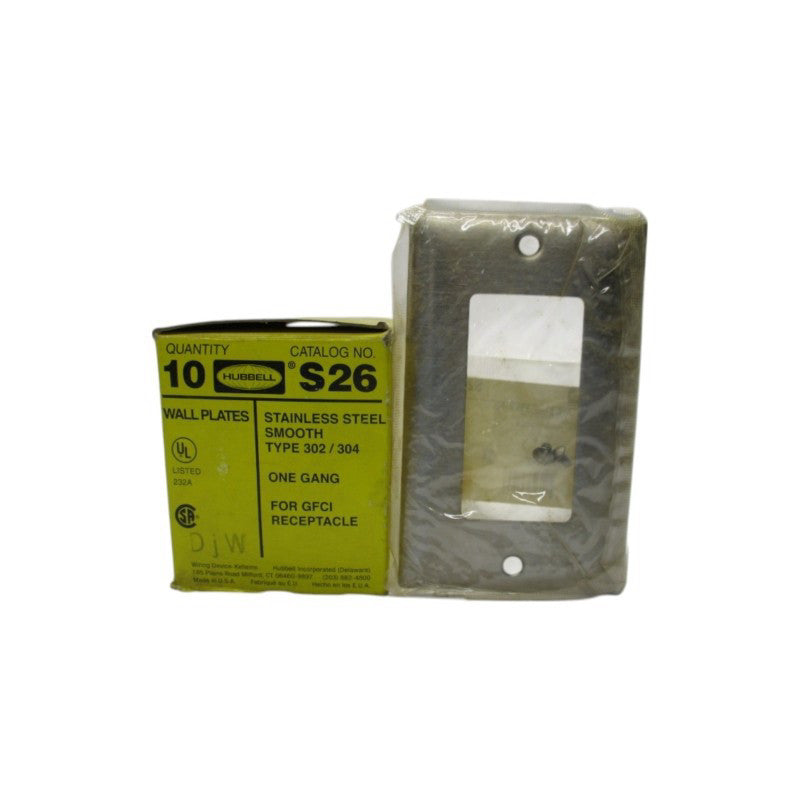 HUBBELL S26 (PKG OF 10) NSMP