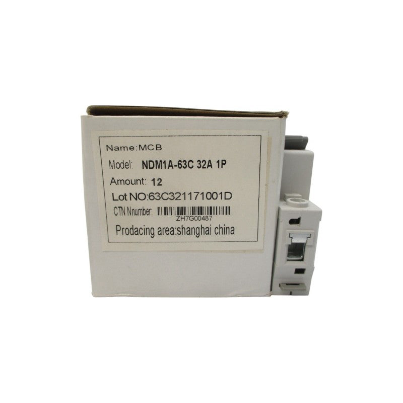 NADER NDM1A-63C 230/400V 32A (PKG OF 12) NSMP