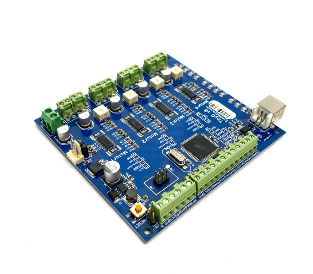Synthetos 81-0615 TinyG v8 Quadruple Motor Control Card board131v8h