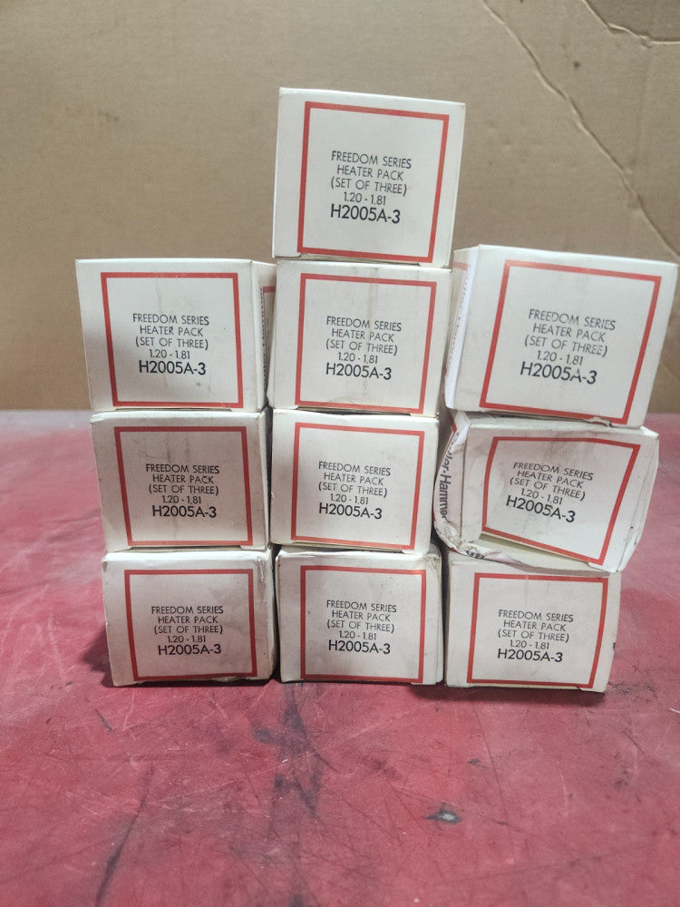 NEW IN BOX LOT OF 10 CUTLER HAMMER THERMAL OVERLOAD HEATER PACK H2005A-3