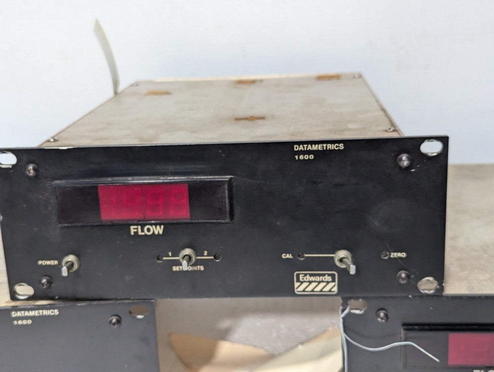 Datametrics Edwards Controller 1600, W833-01-110 And Returns