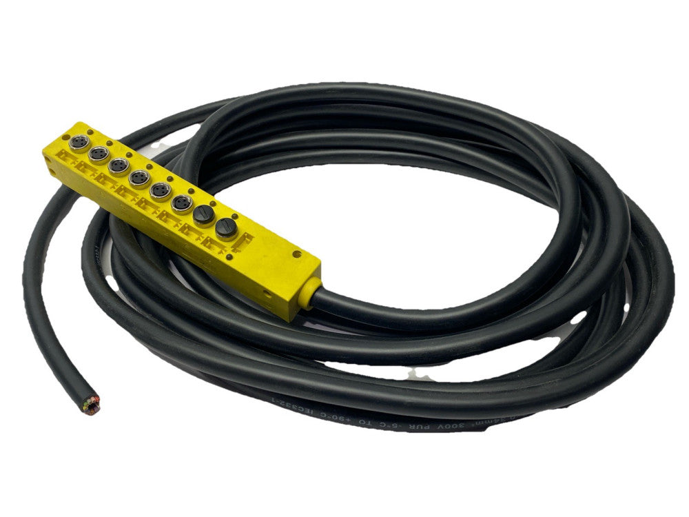Balluff C49T8E00PB050M 8-Port Junction Box 5m Cable