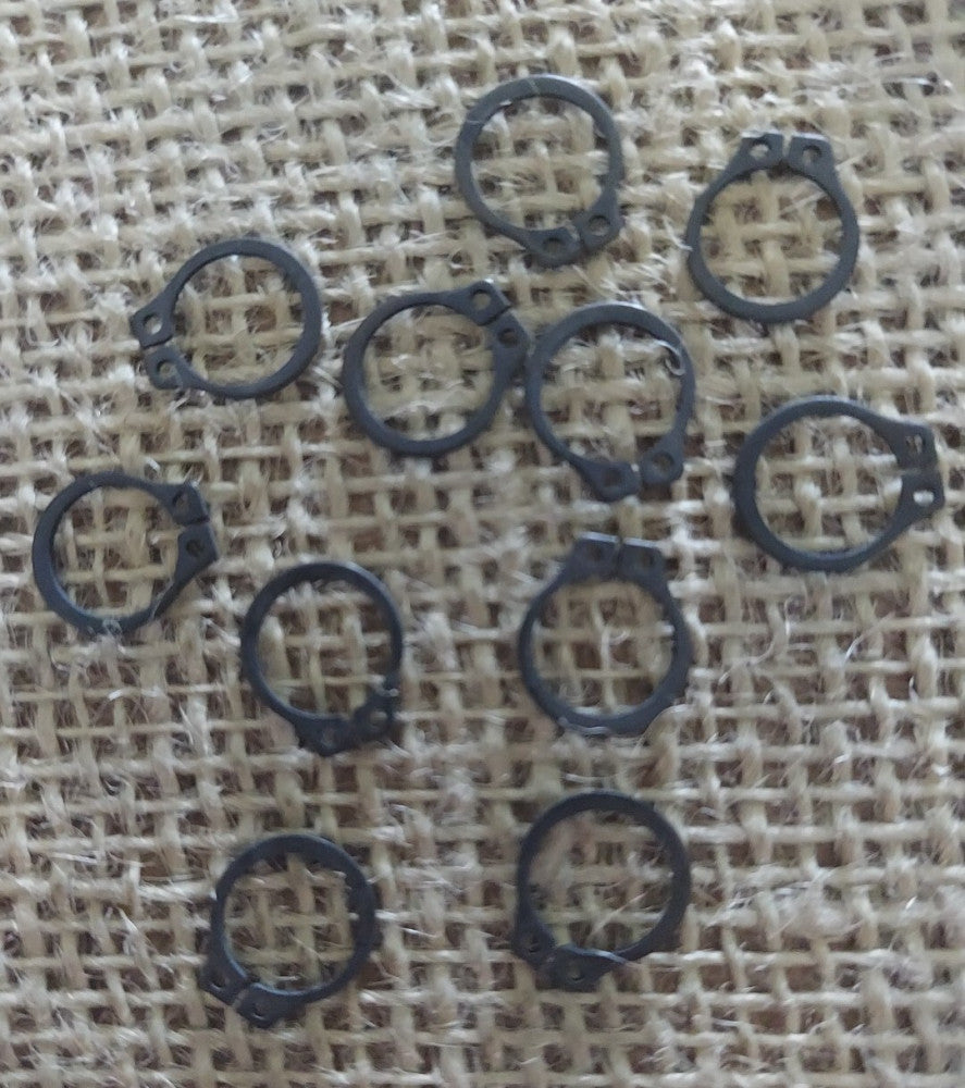 Lot of 11 - ROTOR CLIP SH-37ST RETAINING RING PA