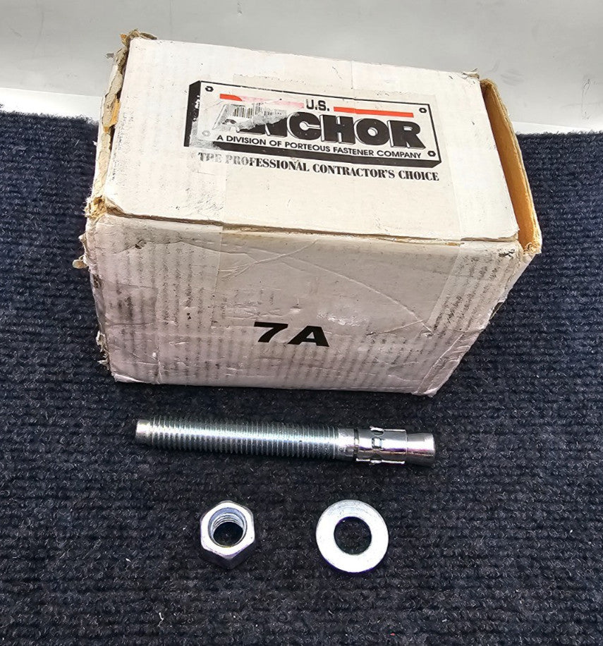 (Qty 25) PFC 279130-25-PR: ULTRAWEDGE ANCHOR STEEL 1/2-13 x 4 1/2"