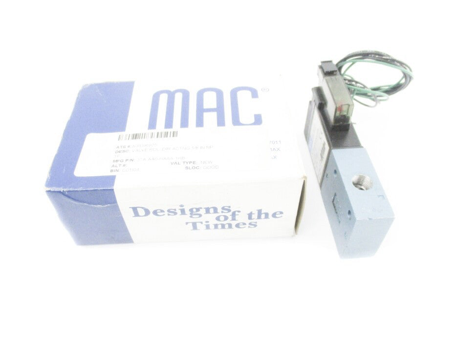 MAC 37A-AA0-HAAA-1HB 120VAC 120PSI NSMP