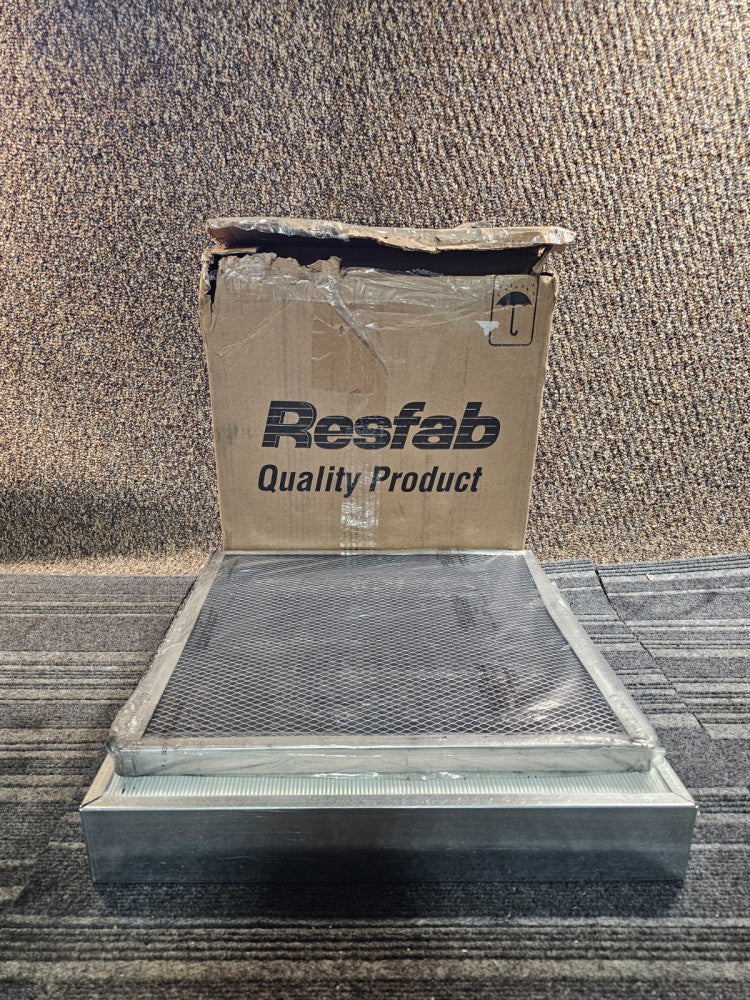 Resfab CR-40V 89071 89041 89061 HEPA Ventless Fryer Filter Carbon Metal Frame