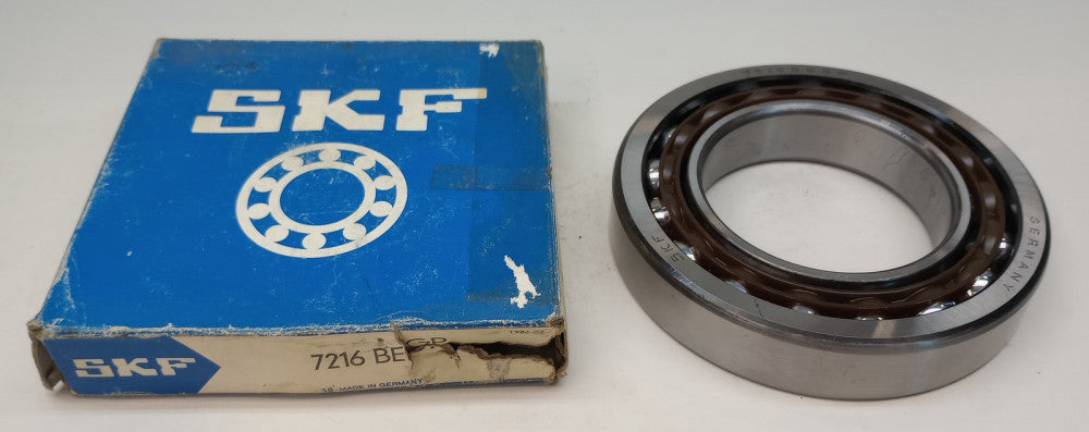 SKF 7216 BEGP Angular Contact Ball Bearing 80mm ID X 140mm OD X 26mm W 7216BEGP