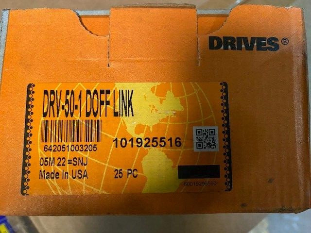 (25 PACK) Timken Drives DRV-50-1 D/Off Link Offset Chain Links