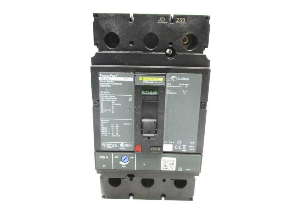 SQUARE D JDL26250 600V 250A NSNP