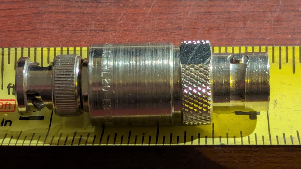 (1) TEI Adapter Connector Fitting AD-PL20-E3-CJ80 / 14949 NOS