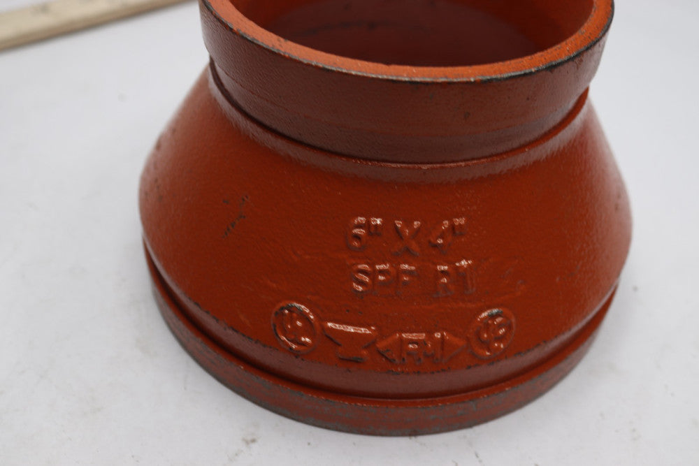 Anvil Grooved Reducer 6" x 4" 168.3 MM x 114.3 MM