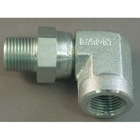 Eaton Aeroquip 2252-6-6S Adpt,Mnpt-Fnpt,3/8-18,Swl St El