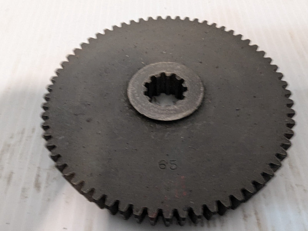 65 Tooth Gear 4.25" Outer Diameter 11 Tooth .75" Bore .5" Thick