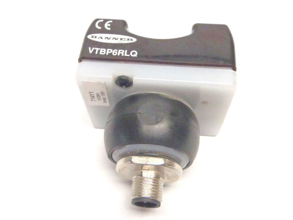 Banner VTBP6RLQ Red Job Light Euro 4-PIN With Round Mounting Nut Touch Sensor