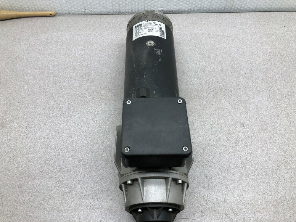 USED MOTOR POWER 2000 RPM 8 NM TACHO 10V/1000 RPM 13.8 AMP DC SERVO MOTOR ESA 6L