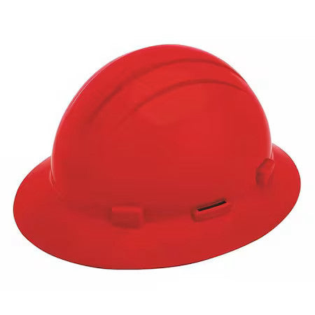 Erb Safety Wel19284re Hard Hat, Americana, Polyethylene, 4 Point Ratchet, Type