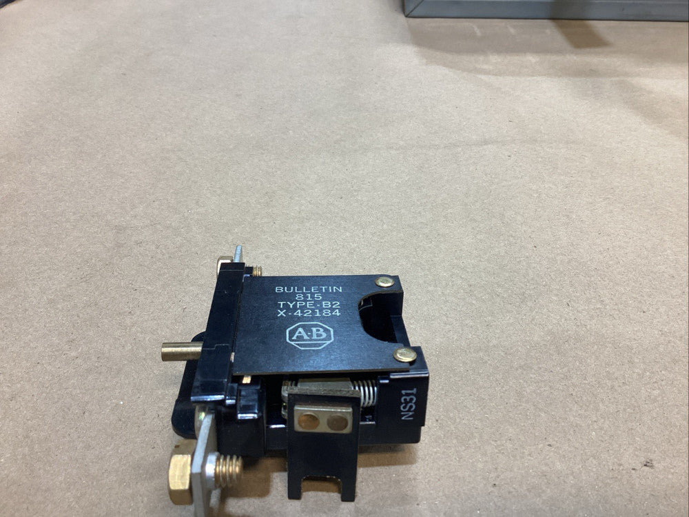 ALLEN-BRADLEY, BULLETIN, 815, OVERLOAD RELAY, TYPE B2, X-42184