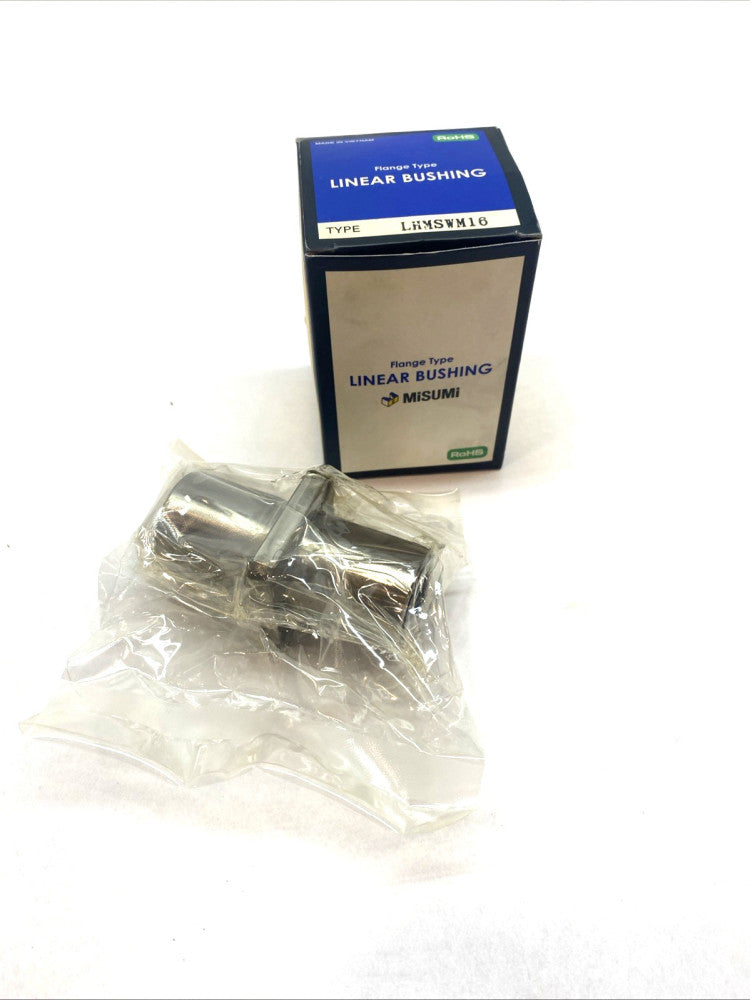 MISUMI LHMSWM16 Square Flanged Linear Ball Bearing 16 mm