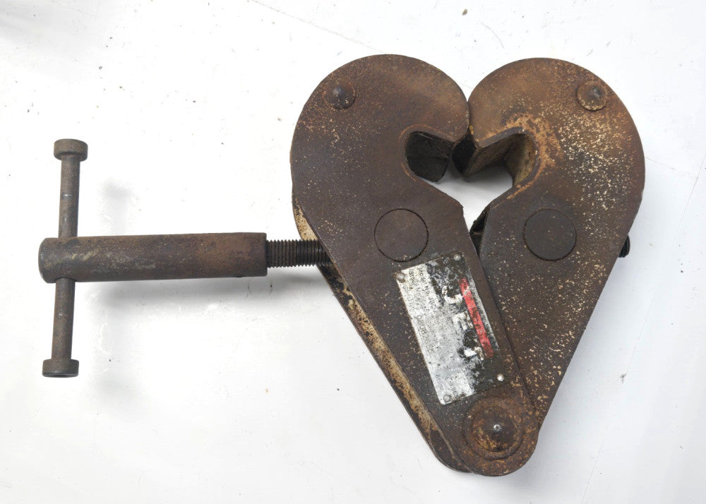 JBC BEAM CLAMP MAX BEAM WIDTH 8” MINIUMUM 3”