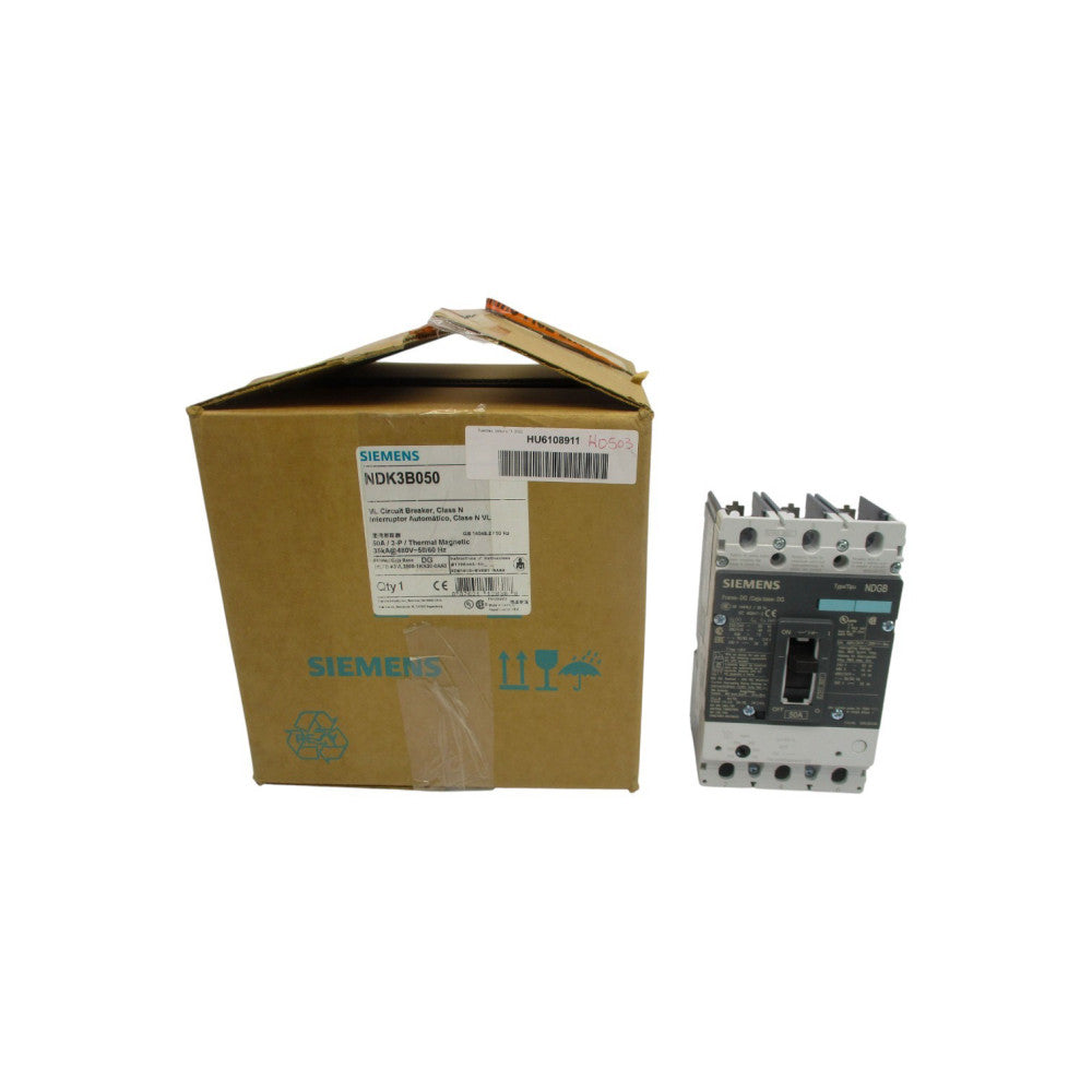 SIEMENS NDK3B050 3VL2505-1KN30-0AA0 480V 50ANSMP